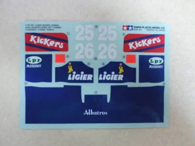 TAMIYA 1/10 LIGIER MUGEN HONDA JS41 BUMPER WING SET 50680(1425451) Sticker F/S - Image 1 of 3