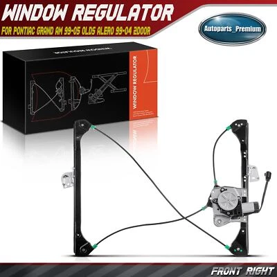 Regulador Ventana Delantero Derecho con Motor para Pontiac Grand Am 99-05 Alero 2 Puertas Foto 1 de 4