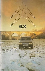 LE DOUBLE CHEVRON 63 1981 CITROEN VISA II CITROEN A 4X4 LA CROISIERE JAUNE 1931  - Bild 1 von 2