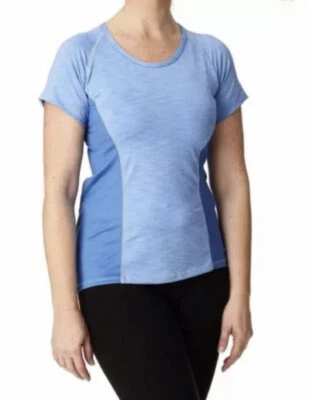 NUEVO CON ETIQUETAS MOXIE Ciclismo Bloque de Color Camiseta Talla XL Azul Camiseta Atlética $55 Para Mujer Foto 1 de 4