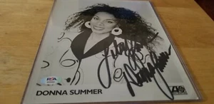 Pretty Donna Summer PSA DNA Coa signed 8x10 Foto Autogramm - Bild 1 von 5