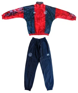 1995-96 AFC Ajax Umbro Men's Vintage Eredivisie Tracksuit Jacket + Pants Medium - Bild 1 von 24