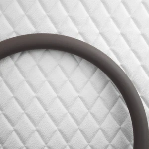 Medio envoltorio de vinilo gris de 18" para volantes Forever Sharp Half Wrap - Imagen 1 de 4