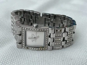 DOLCE & GABANNA STAINLESS STEEL WATCH WRISTWATCH WATCH PRE OWNED USED CONDITION - Picture 1 of 8