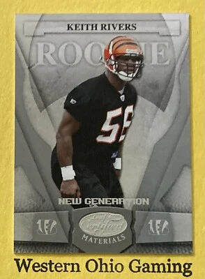 2003 Leaf Certified Materials Keith Rivers #176 Rookie Card #0932/1500 MADE - Image 1 of 2