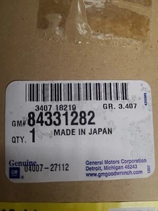 GM Passenger Side Inflator Module Part # 84331282 OEM Genuine GM NEW 2009-2010 - Picture 1 of 2