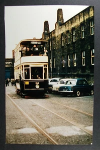 ECHTFOTO Straßenbahn Nr. 104 Bradford ca. 60er Jahre - Bild 1 von 2