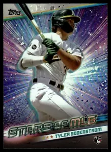 2024 Topps Series 1 Stars of MLB #SLMB-18 Tyler Soderstrom Rookie Oakland - Picture 1 of 2