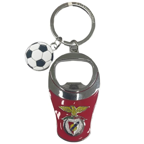 Sport Lisboa e Benfica SLB Made in Portugal Bottle Opener Keychain Cover