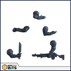 Cadian Shock Troops Action Arm Bits - Warhammer 40k Imperial Guards - Picture 1 of 1