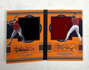 O'Brien/Drury 2016 Panini Prime Cuts Auto Rookie Silhouettes /25 Diamondbacks - Picture 1 of 2