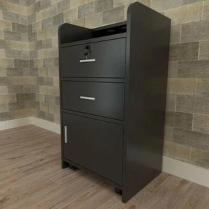 New Trolley Rolling Salon Cabinet Trolley Spa 3-layer Stylist Station Equipment - Picture 1 of 10
