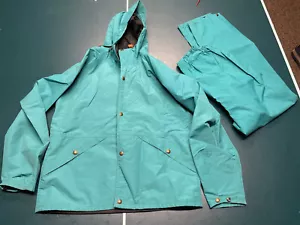 Cabela’s Goretex Jacket and Pants Set Light Blue Size Medium - Picture 1 of 4