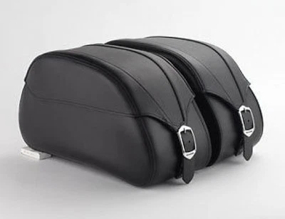HONDA STATELINE 1300 VT1300CR PLAIN LEATHER SADDLEBAGS 08L56-MFY-100C - Изображение 1 из 4