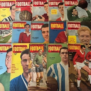 Charles Buchanan's Football Monthly 1950-55 Issues - Choose The Copies You Want - Picture 1 of 52
