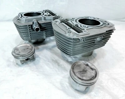 Honda VTX1300C VTX1300R VTX1300S Engine Motor Cylinder Barrels Jugs w/ Pistons - Image 1 of 4