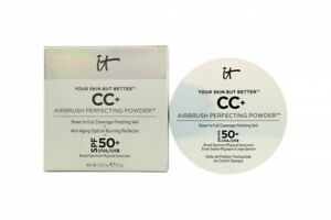 IT COSMETICS YOUR SKIN BUT BETTER CC  AIRBRUSH PERFECTING POWDER. NEW