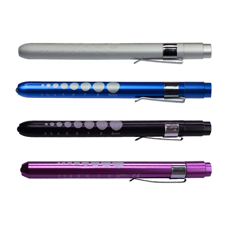 Diagnostisch Stiftlicht Mit Schüler Gauge für Krankenschwester,Ärzte,Tierarzt + - Bild 1 von 1