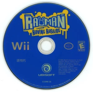 Rayman Raving Rabbids (Nintendo Wii, 2006) TESTED - Picture 1 of 1