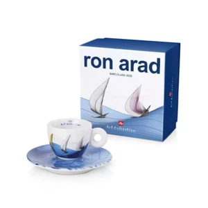 Illy Art Collection: Ron Arad Barcolana 2021 Single Espresso Limited Edition Set - Picture 1 of 3