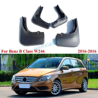 Splash Guards Mud Guards Mud Flaps For 2012-2016 Mercedes Benz B Class W246 - Image 1 of 4