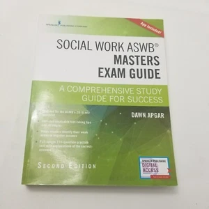 Social Work ASWB Masters Exam Guide 2nd Edition Dawn Apgar - Picture 1 of 1