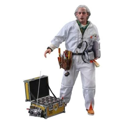RITORNO AL FUTURO Back to the Future Doc Brown Deluxe 1/6 Action Figure Hot Toys - Photo 1/4