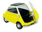 WELLY OLD TIMER BMW ISETTA YELLOW 1:34 DIE CAST METAL MODEL NEW IN BOX 