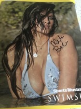 Melissa Baker autographed 8x10 photo Sports Illustrated swimsuit model !!!