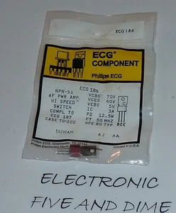 ECG186 T-NPN SI-AF PO 1 - Picture 1 of 1