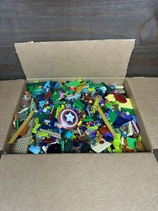 LEGO 10.5 Lbs. Bricks Parts Pcs. Bulk Lot- Mixed Colors Random Sz & Accessories - Picture 1 of 2