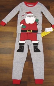 Kleinkind Carter’s 2 Stück Weihnachten Weihnachtsmann Pyjama Set. 18 Monate - Bild 1 von 5
