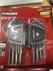 26 Piece Husky 798 400 Long Arm Hex Key Set, 1/2" - 3/8", 1.50mm - 10mm - Picture 1 of 2