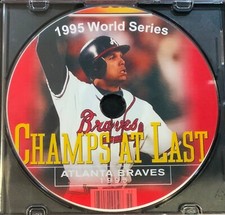 Rare 1995 World Series Atlanta Braves Vs Cleveland Indians Tom Glavine MVP 