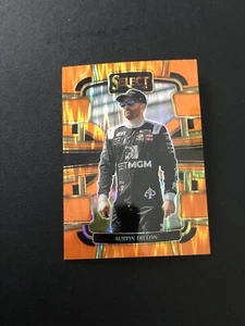 2024 Panini Select Racing NASCAR Austin Dillon Grandstand #43 Orange Flash Prizm - Picture 1 of 2