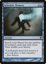 Selective Memory MTG LP Worldwake Magic the Gathering Commander EDH