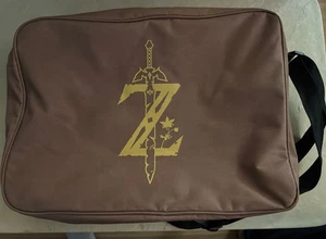 Legend of Zelda Breath of the Wild Messenger Bag Brown Z Sword CultureFly BS3 - Picture 1 of 6