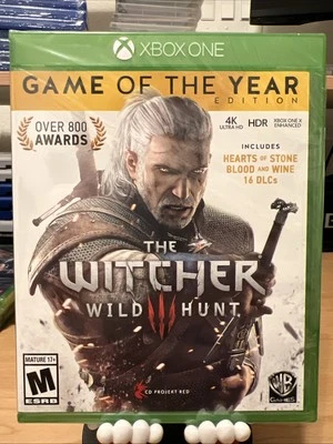 The Witcher 3: Wild Hunt Game Of The Year (Microsoft Xbox One, 2018) Brand New - Image 1 of 2