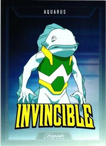 Tarjeta Aquarus Invincible Keepsake Edition #147 Tarjeta Base Invincible - Imagen 1 de 4