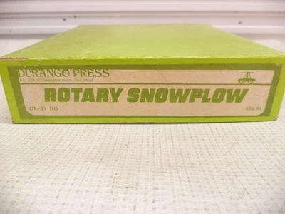 Durango Press HO Rotary Snowplow kit, (lot sb) - Image 1 of 3