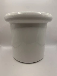 Vintage Décor Ice Bucket Wine Cooler White Space Age Retro 1970s Australia - Bild 1 von 5