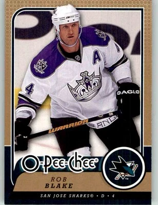 2008-09 O-Pee-Chee Rob Blake #9 - Image 1 of 2