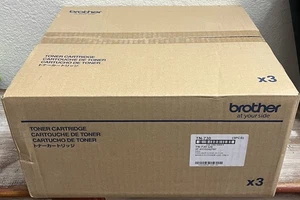 Brother TN-730 Tonerkartuschen Original-Zubehör-Hersteller versiegelte Kiste mit 3 - Bild 1 von 4