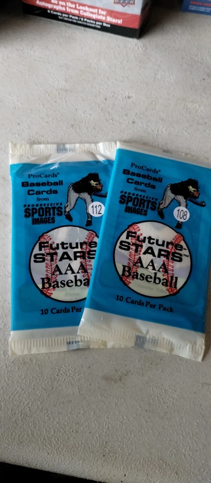 Two Sealed Packs Of AAA Baseball Cards - Image 1 of 1
