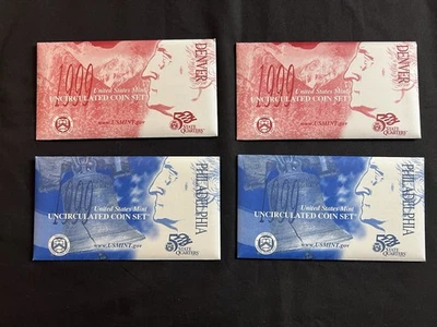 (2) 1999 US MINT Uncirculated Sets Original Packaging BEAUTIFUL OGP NICE LOT!! - Image 1 of 4