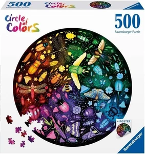 NEU Ravensburger 500 Teile Puzzle Kreis der Farben Insekten - Bild 1 von 2