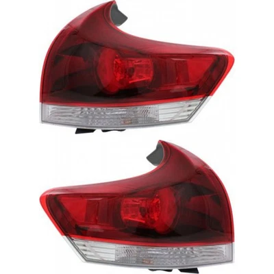 Par de luces traseras para conductor y pasajero Toyota Venza 2013-2016 lentes de humo DOT Foto 1 de 4