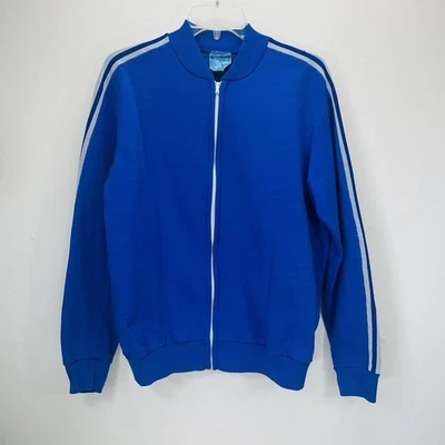 Vintage Men's Adidas Ventex France Blue Track Jacket Size Medium - Image 1 of 4