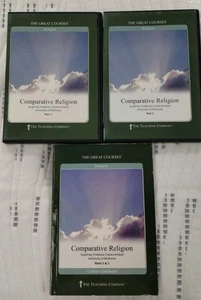 The Great Courses Comparative Religion 4 DVDs And Book - Foto 1 di 2