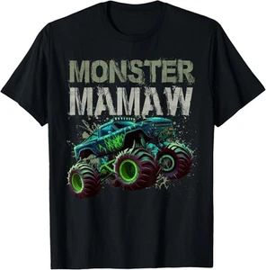 Monster Truck Mamaw Family Matching Monster Truck Lovers T-Shirt Hoodie - Picture 1 of 17